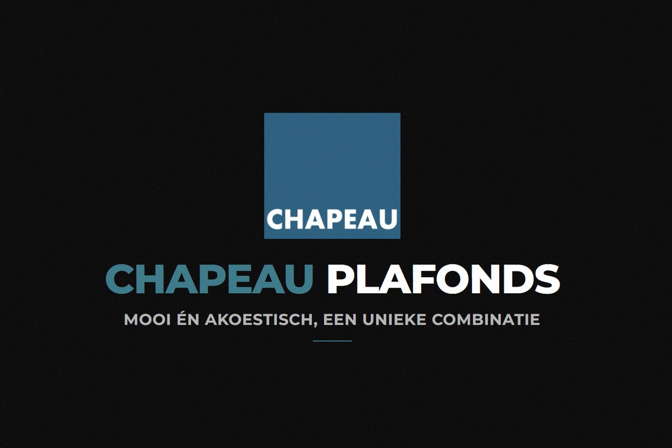 Homepage of Chapeau Plafonds