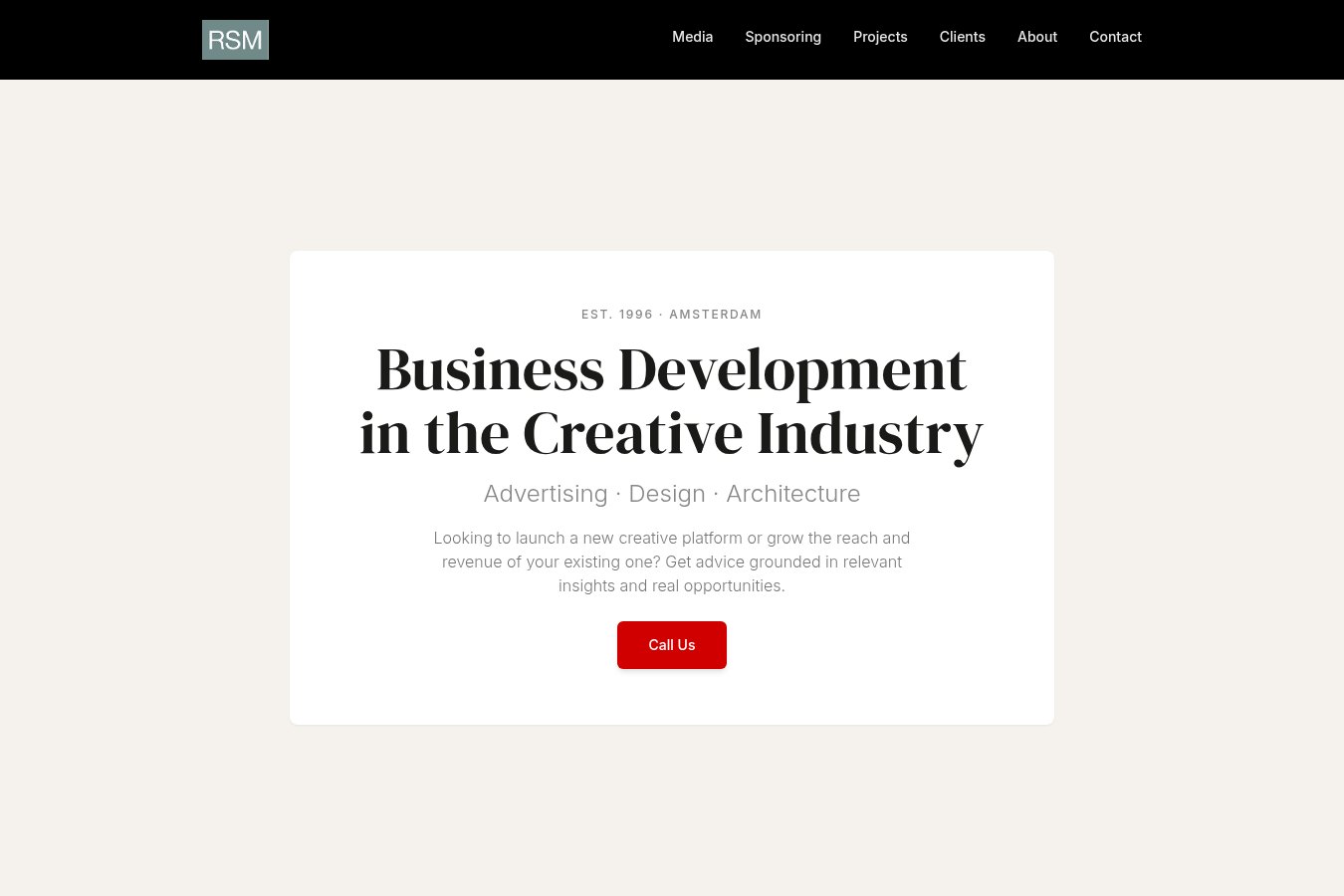 Website van RSM